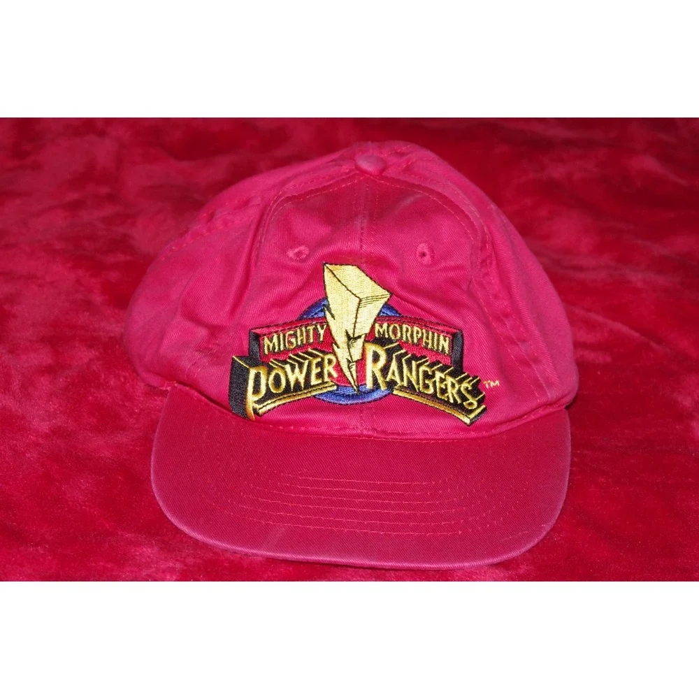 Vintage 1994 Kids Snapback Cap Power Rangers Mighty Morphin Saban Cap, Size 4-7X